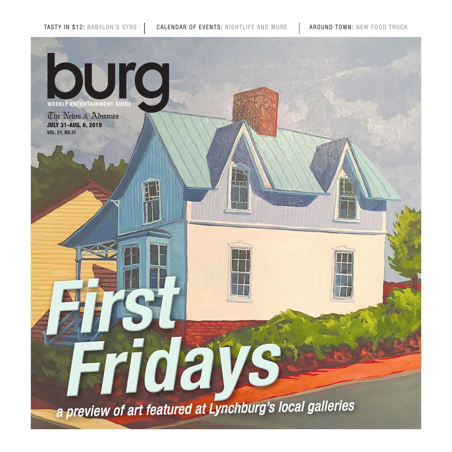 7 - July 31 - First Friday